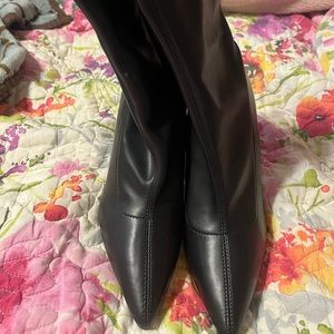 Faux Leather Booties